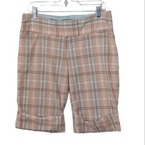 Zinc Plaid Shorts Size 9